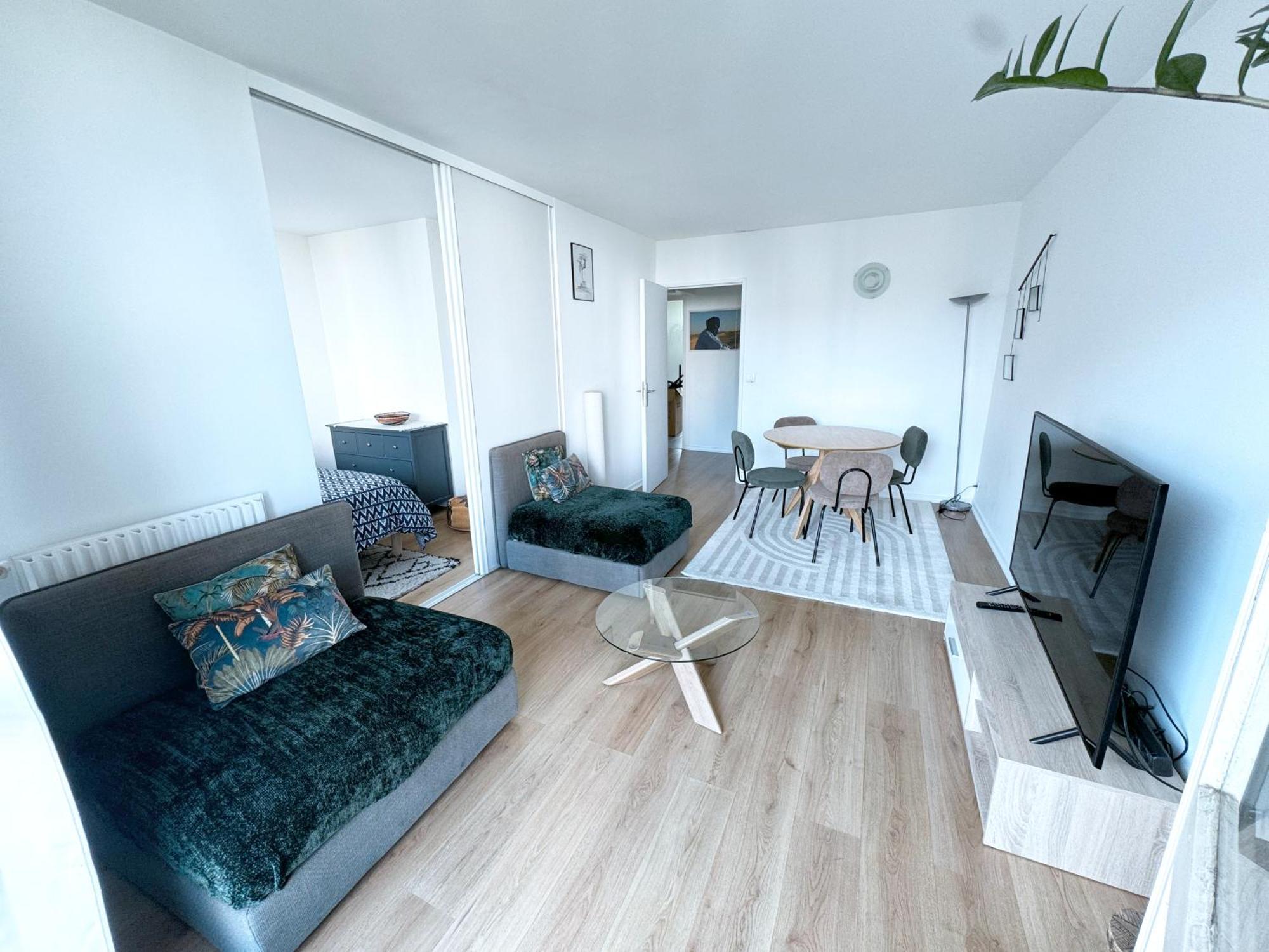 Ferienwohnung L'Ecrin De La Mairie Bois-Colombes Exterior foto